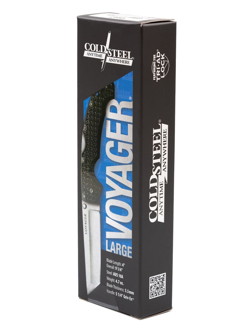 Нож Cold Steel 29AT Voyager Tanto 4” Plain Edge