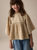 Блуза для девочки Next E87-827, Бежевый