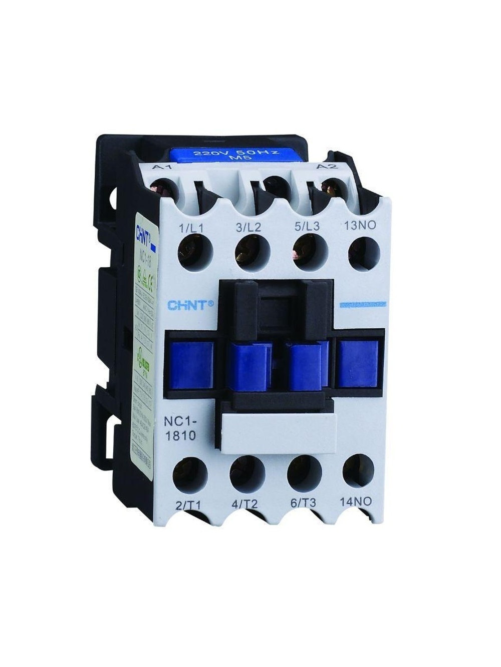 Контактор NC1-1801 18А кат. 400В AC 1НЗ AC-3 (R) CHINT 221465