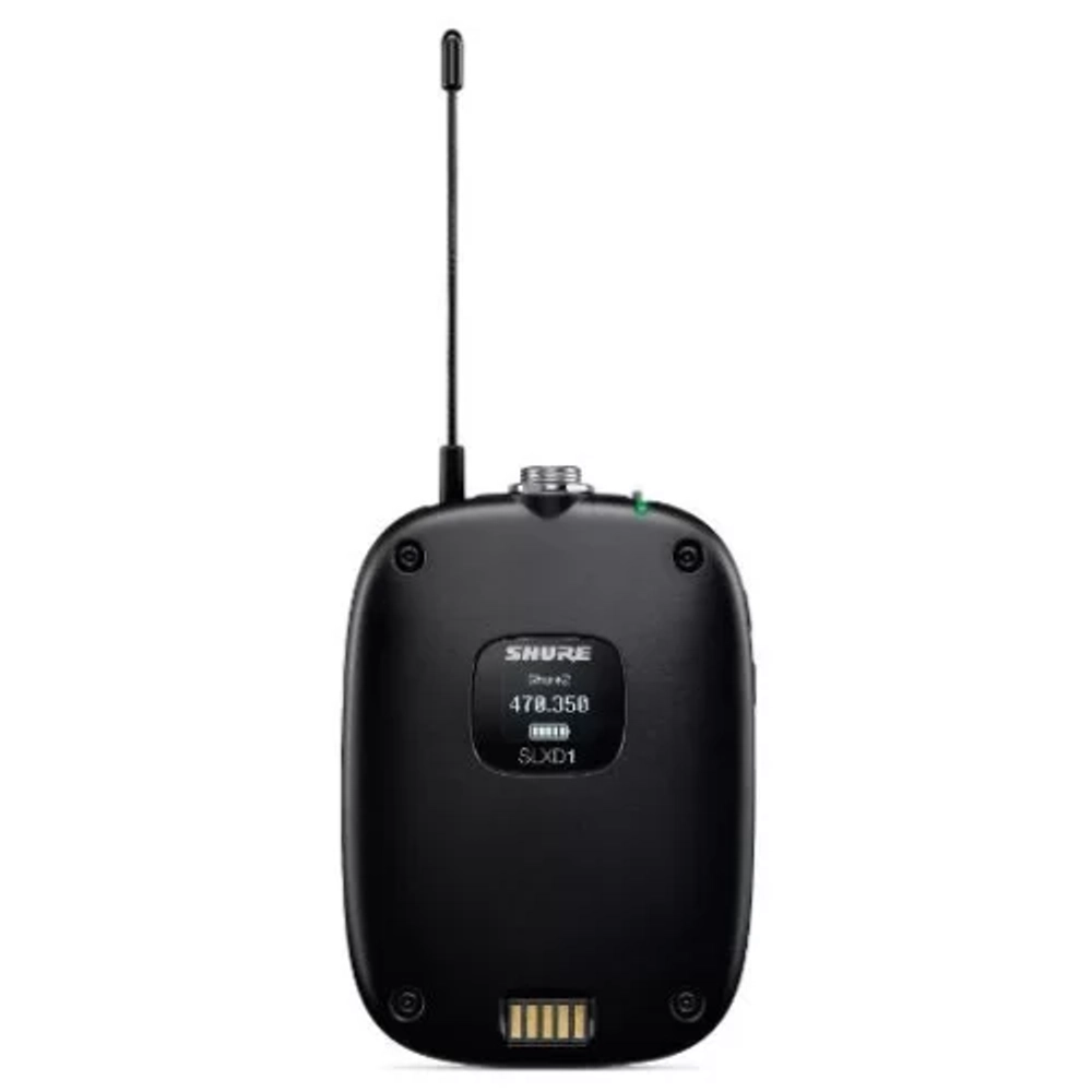 Shure SLXD1 H56 — цифровой поясной передатчик (518–562 МГц, TA4M)
