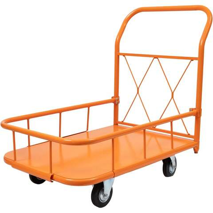 Тележка платформенная с бортиком 500x800 D125мм Gigant ТПБ-001