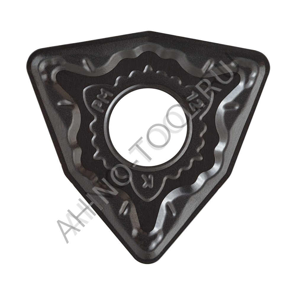 Пластина твердосплавная ISO WNMG080412-PMA ACP10E AHNO по стали, чистовая