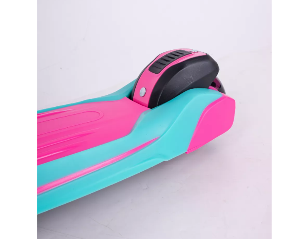 Самокат Tech Team Surf girl celadon-pink 1/4 бирюзовый-розовый