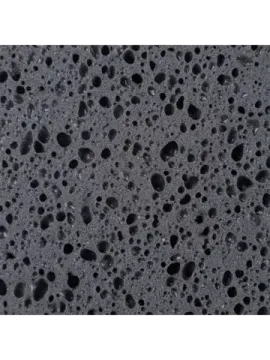 Shine Systems Black Sponge - чёрная крупноячеистая губка для мойки кузова автомобиля 20*12*6см