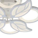 Потолочный светодиодный светильник 120Вт, 9500лм, 3300-6500K, Ra>80, плавная регулировка мощности, изменение цветовой температуры, пульт, металл/акрил, белый