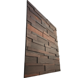 Деревянная мозаика для стен Wood Mosaic Планшет Термоясень