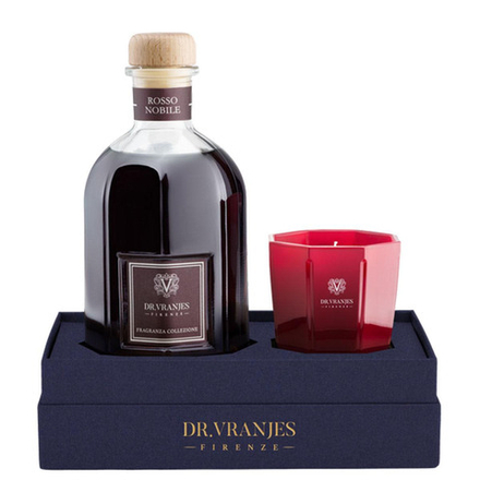 Dr. Vranjes Rosso Nobile диффузор 250 мл со свечой 80 г (аромат благородное красное вино)