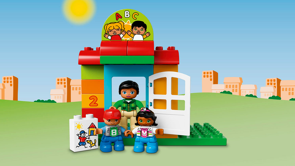 LEGO Duplo: Детский сад 10833 — Nursery School — Лего Дупло