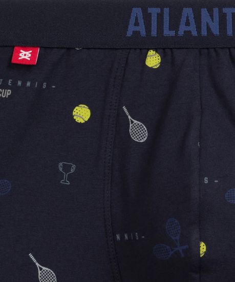 Трусы мужские боксеры (3шт), Atlantic 3MH-050, темно-синий+темно-синий+темно-синий