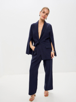 Жакет с вырезами из крапивы «Тайна глубин»