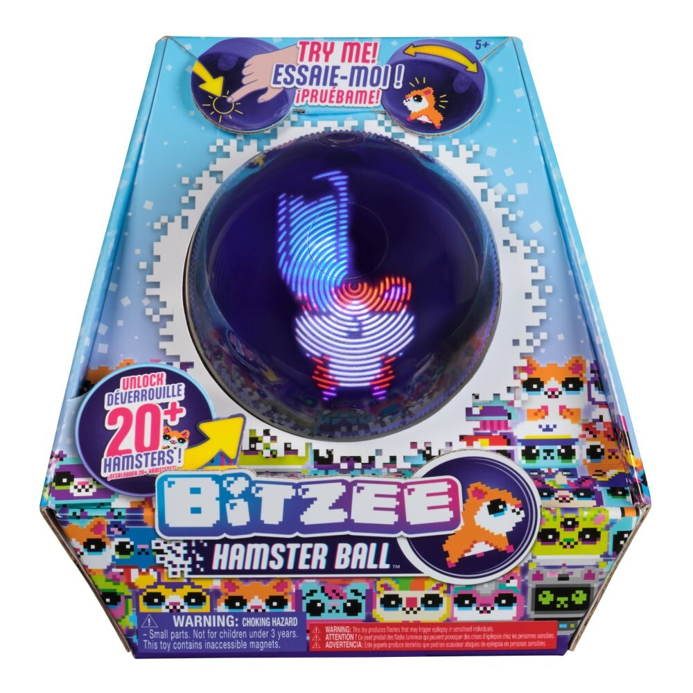 Spin Master - BITZEE Животные в шаре CHOMICKS Интерактивная цифровая игрушка 20150849
