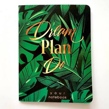 Тетрадь софт тач с тиснением А5, 40 листов Dream PLAN Do