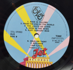 Винтажная виниловая пластинка LP ELO Electric Light Orchestra Time Twilight (Japan 1981) (Obi)