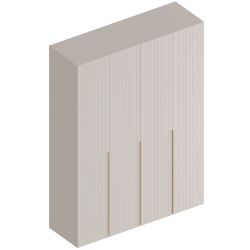 Шкаф 4-ств для одежды "Тефия" 1600 (Софт сантьяго/Тефия), МФ Велес, г. Туймазы