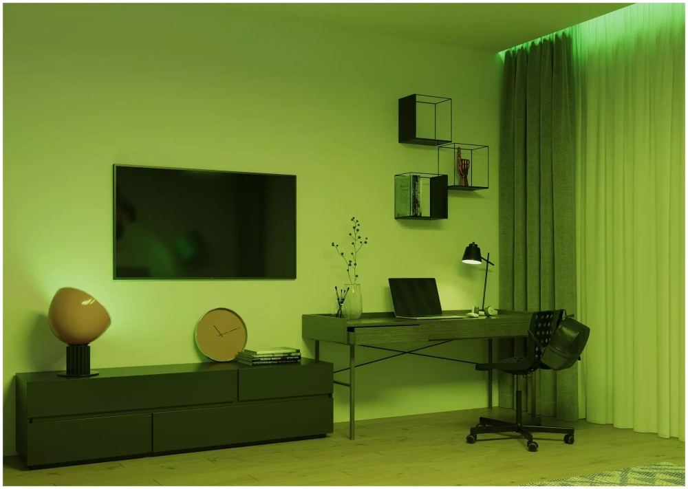 Лампа Gauss Smart Home A60 10W 1055lm 2700-6500К E27 RGBW+изм.цвет.темп.+диммирование LED 1180112