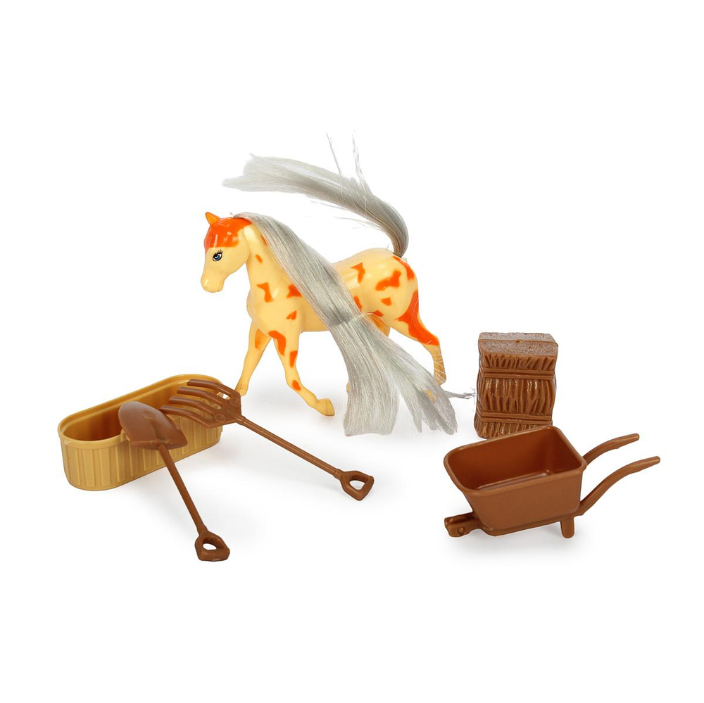 Лошадь с аксесс., пакет BYL33025-1