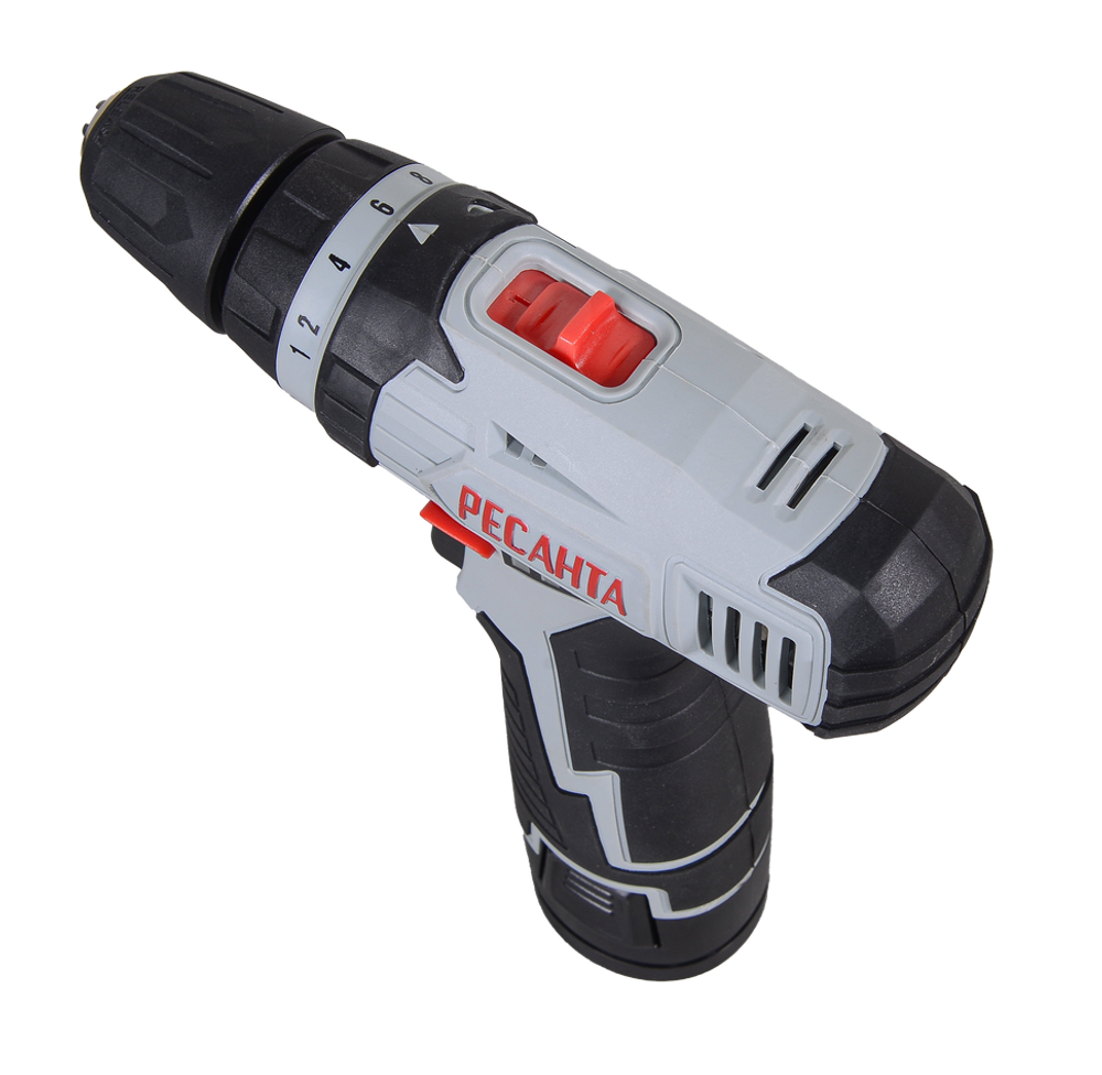 Дрель-шуруповерт аккумуляторная Ресанта ДА-12-2ЛК