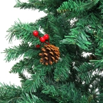 Ёлка «Финская» 210 см, ПВХ, шишки, ягоды (1246 веток)