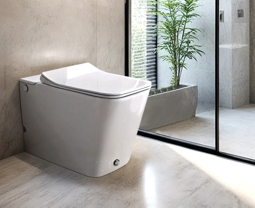 Унитаз DISGRAZIA Pulsе приставной с функцией импульсного смыва Ceruttispa CT7269 (600x360x410)