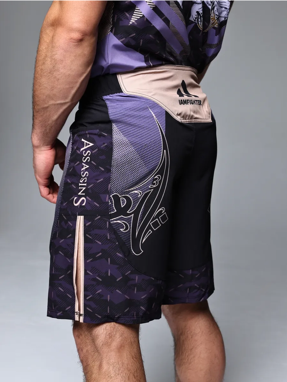 Шорты мма спортивные Assassin's для единоборств
