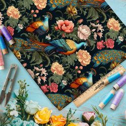 Ткань Барби райский сад