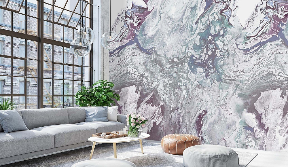 Обои и панно Affresco, коллекция  FLUID