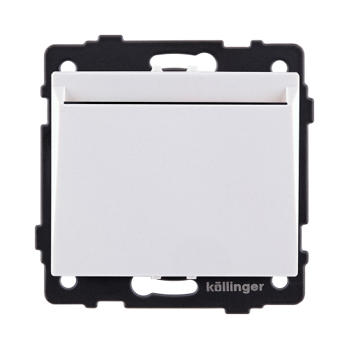 Карточный выключатель механический, белый Kollinger REA-041WH для Aspekt, Eleganz, Reflex