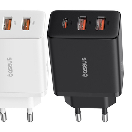 Зарядное устройство Baseus Cube GaN5 2U+C 30W