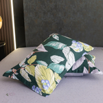 Комплект постельного белья Сатин с Одеялом 100% хлопок на резинке OBR124