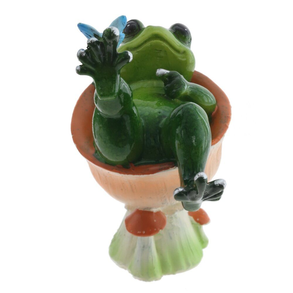GAEM Фигурка декоративная "Лягушка", L9 W6 H11,5 см