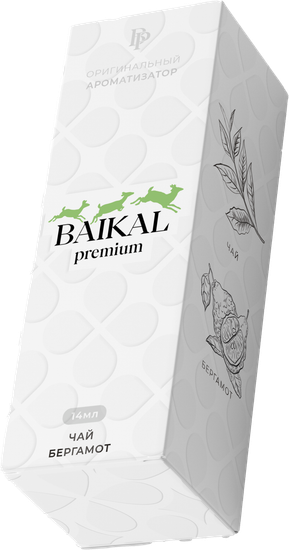 Ароматизатор Baikal Premium Оригинальный Чай Бергамот