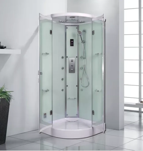 Душевая кабина WeltWasser (ВельтВассер) Waise 90/90, с низким поддоном, с электрикой и ГМ, 90x90x227