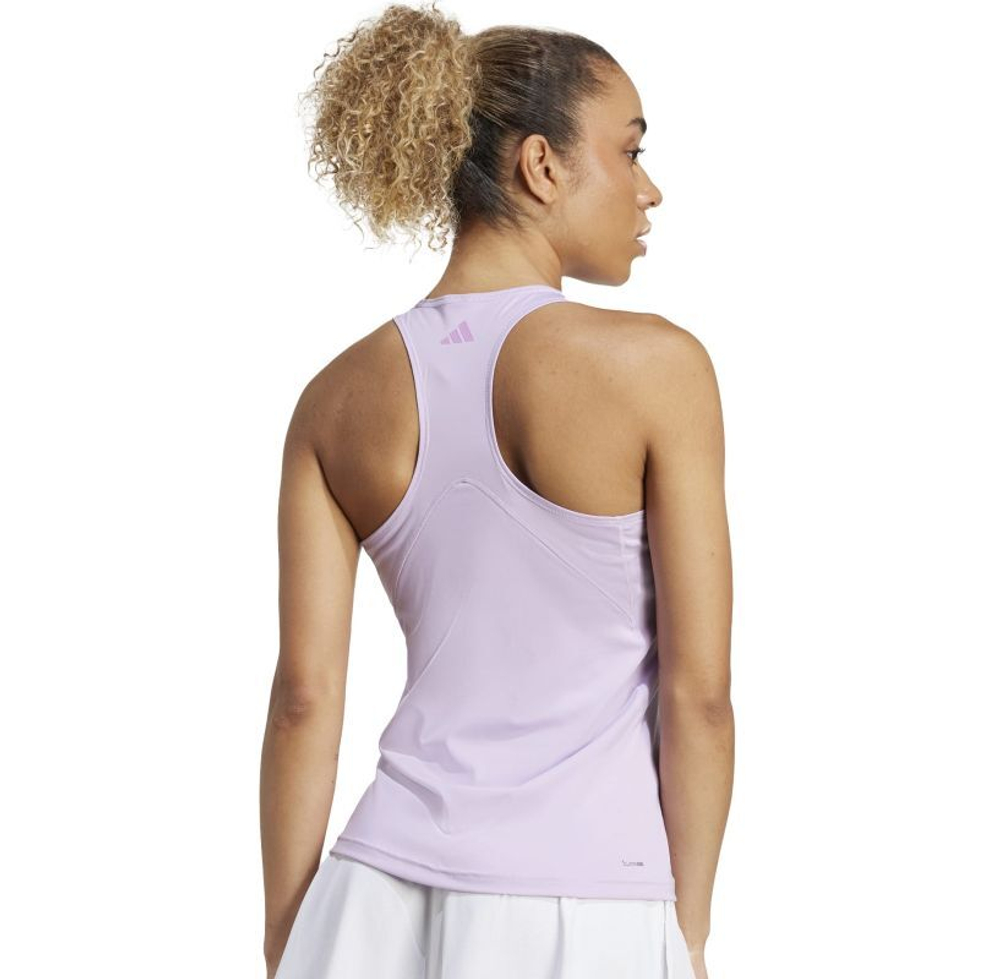 Женский топ теннисный Adidas Club Tennis Climacool+ - powder plum