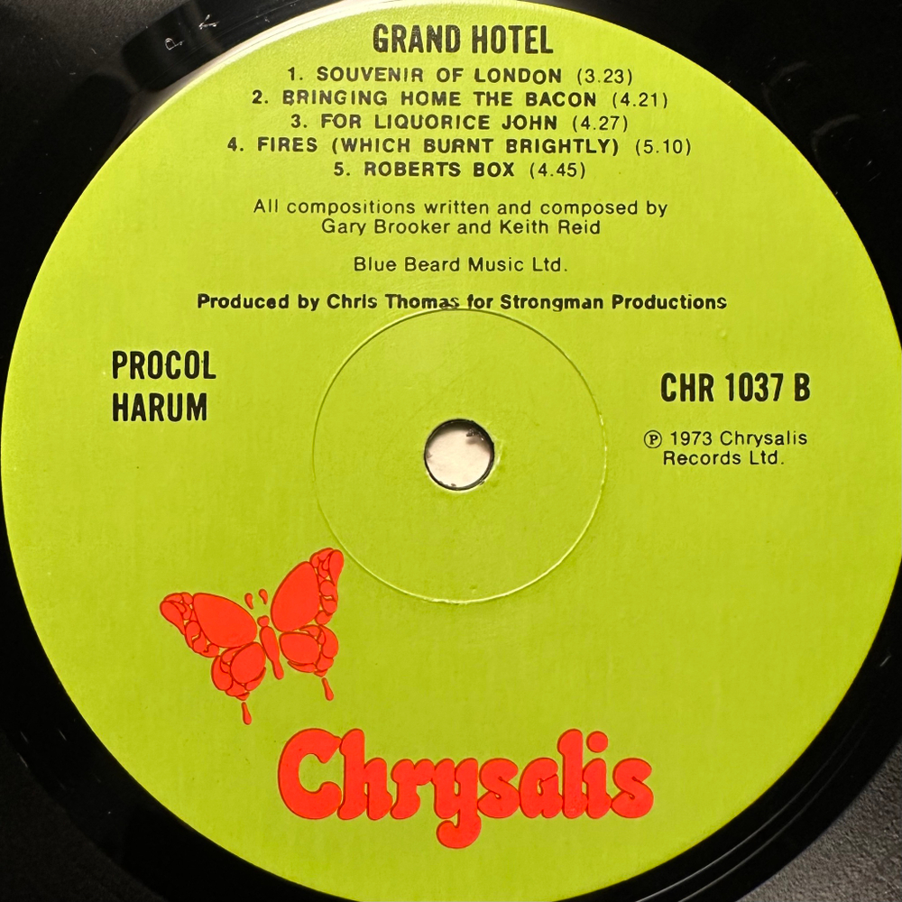 Procol Harum - Grand Hotel (Англия 1973г.)