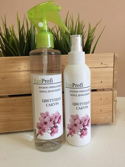 EcoProfi Лосьон перед депиляцией "Цветущая сакура" 300 мл