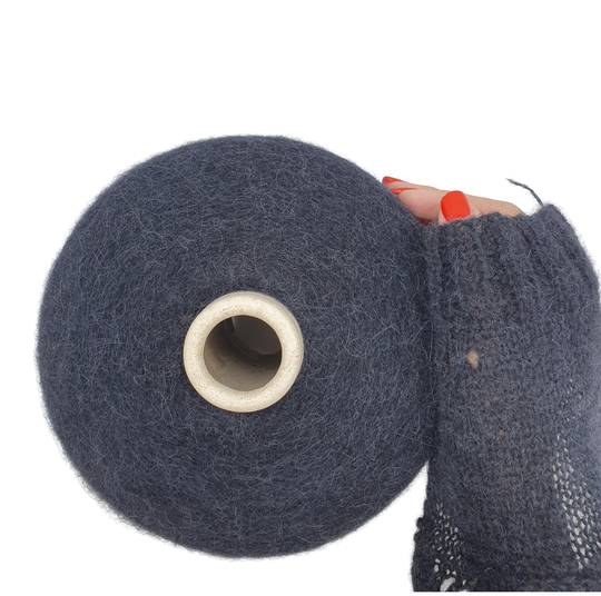 Пряжа Sesia Peruvian Fine 3000 (71% беби альпака, 28% па) 3000м/100 гр, черный