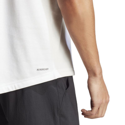 Мужское теннисное поло Adidas Clubhouse Classic Premium Tennis Polo Shirt - белый