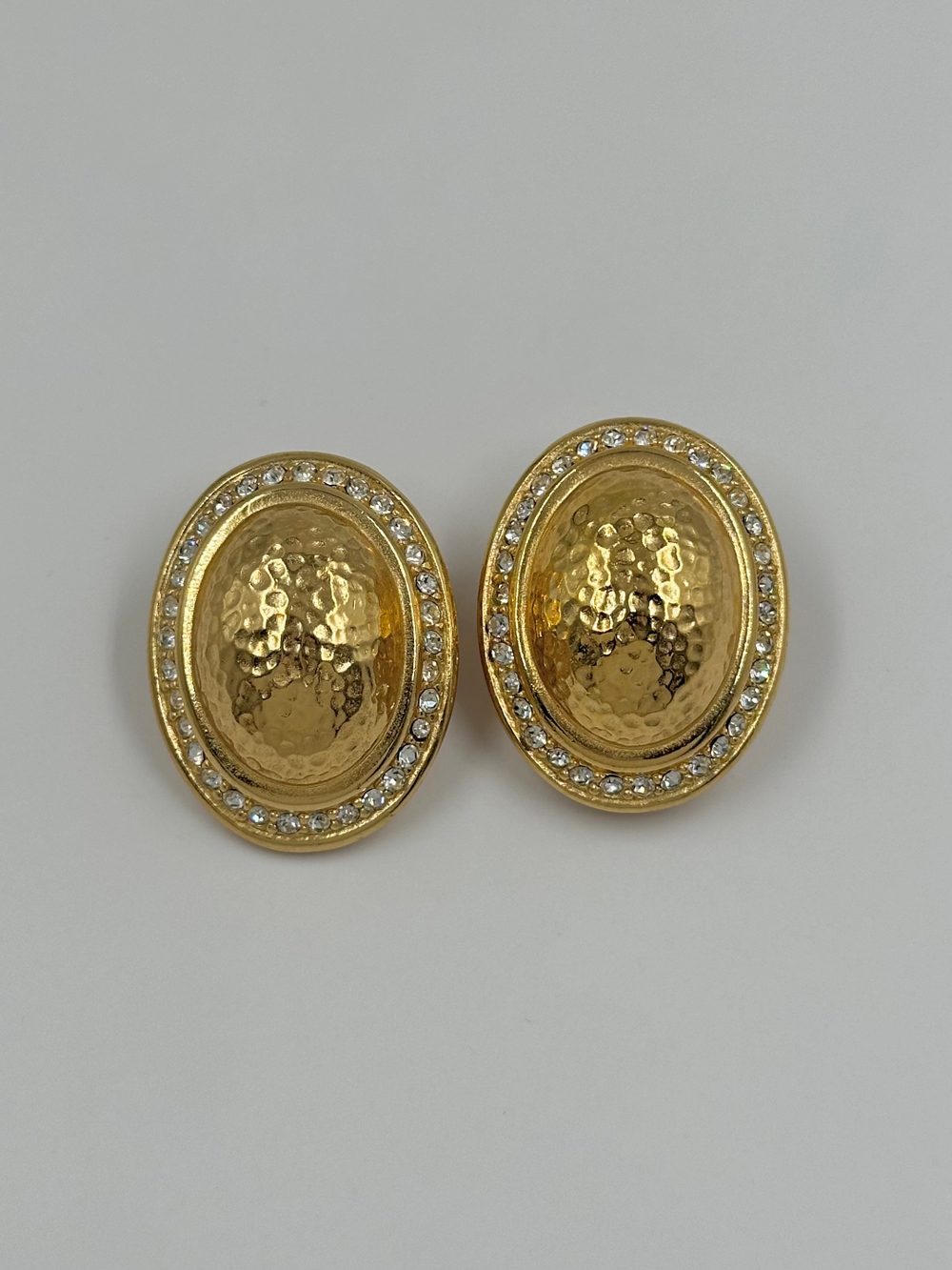 Клипсы с кристаллами Christian Dior