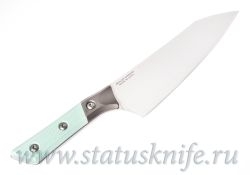 Нож Microtech Kitchen Chef Caribbean Blue 3000B-10CA Bolsterфотография - 5