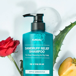 Kundal Dandruff Relief Shampoo Apple Green Tea 500ml