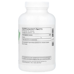 THORNE Glycine 500 mg 250 Capsules , Глицин