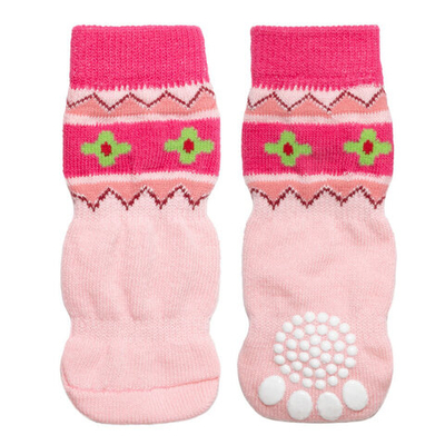 Носки для собак "Цветы", размер M   
       , Triol