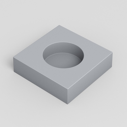 Звукоизоляционный подрозетник 1-секционный SoundGuard S-BOX 1