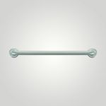 Поручень прямой 1200 мм нерж. сталь NOFER 15054.120.B глянцевый
