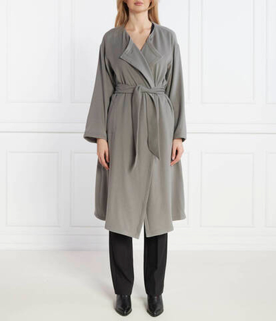 Wełniany płaszcz Emporio Armani - серый(H3NL2A C9926)