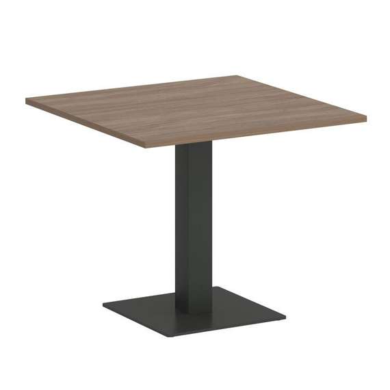 Onix Direct Стол квадратный O.SPRG-2 Дуб Аризона/Металл Антрацит 900*900*750