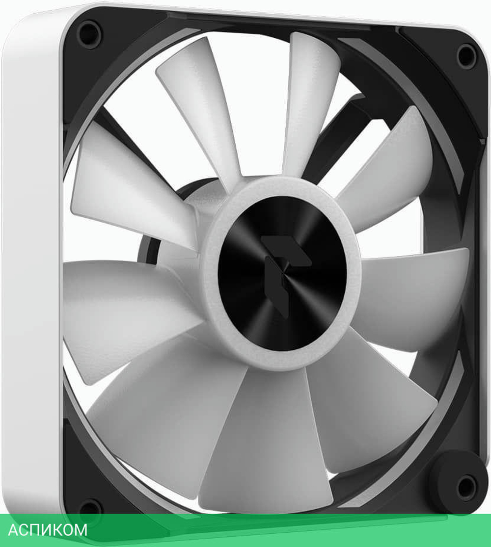 Кулер для корпуса APNX FP2-120 PWM ARGB White (FP2-120 WH)