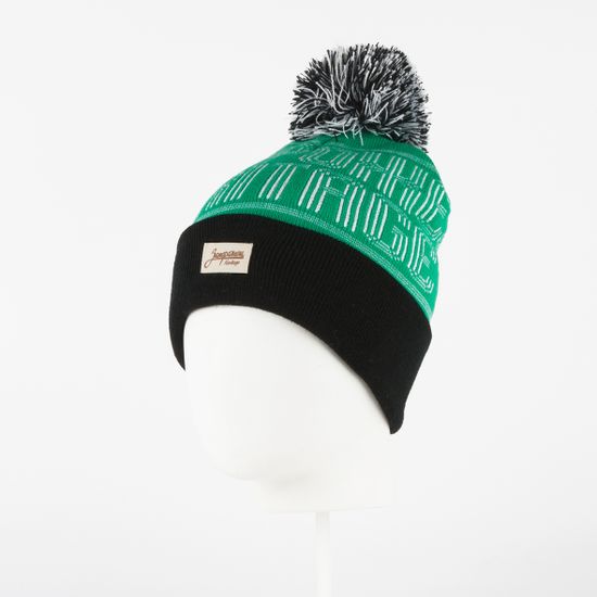 Шапка  ЗАПОРОЖЕЦ Classic Logo Patch Green/Black