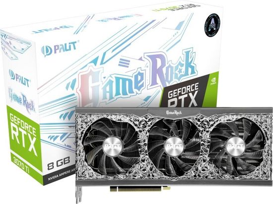 Видеокарта Palit GeForce RTX 3070 Ti GameRock