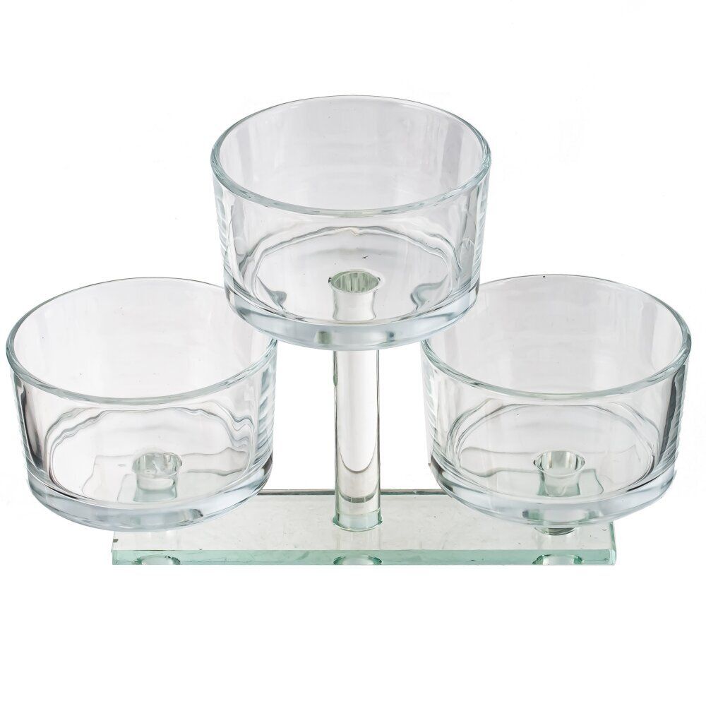 GAEM Подсвечник для 3-х свечей, L22 W9 H14 см